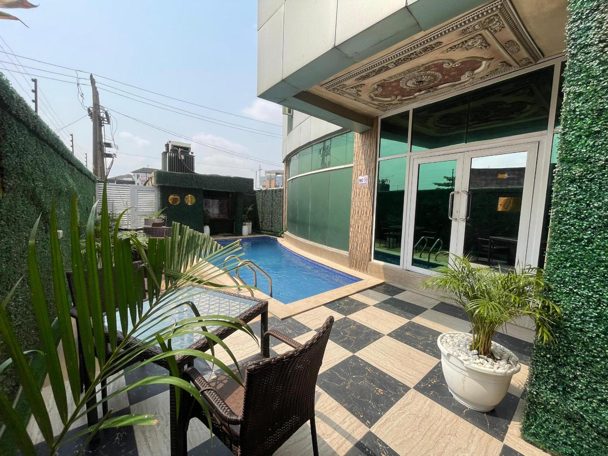 Presken Hotel At International Airport Road Ikeja Zewnętrze zdjęcie